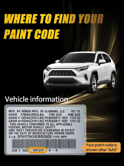 1F7 Classic Silver Metallic Touch Up Paint Compatible with Toyota, Exact Match Car Paint Pen Automotive Scratch Repair Remover Kit Quick & Easy Solution for Vehile Chips and Nicks