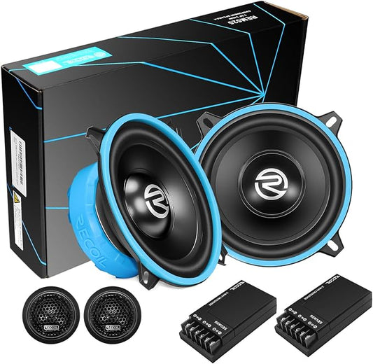 RECOIL REM525 Echo Series 5.25 Inch Car Audio Component Speaker System