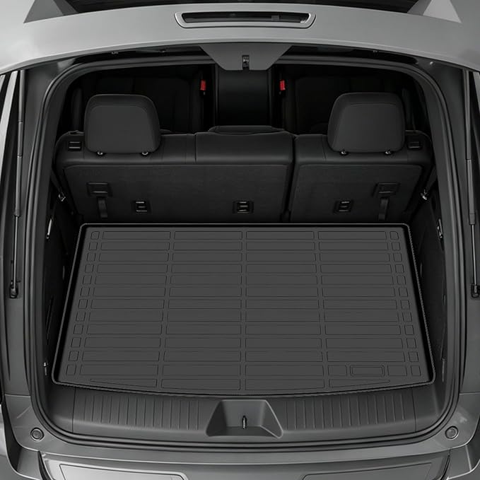 Floor Mats for Chevy Suburban 2021-2026, Suburban Floor Mats 7 Seats (2 Row Bucket Seats), for Cadillac Escalade ESV Bucket, for GMC Yukon XL Bucket (ONLY XL), TPE Non-Slip Summer Winter