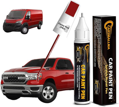 Flame Red(PR4) Car Touch Up Paint for Ram, Color Accurate Car Paint Scratch Repair Pen Kit Quick & Easy Fix Vehicle Chips and Automotive Nicks Scuff