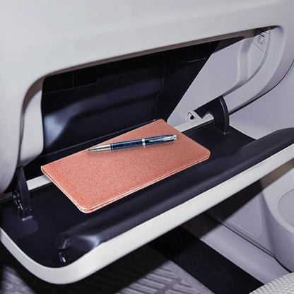 CoBak Car Registration and Insurance Holder - Vehicle Glove Box Car Organizer,Auto Truck Comparment Accessories Case with Magnetic Closure for Essential Document,Driver License,Cards