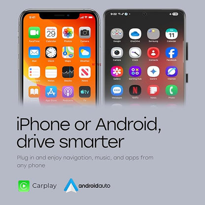 Wireless CarPlay & Android Auto Adapter, 2026 Upgraded Chipset, 2-in-1 Plug & Play Dongle, Wired to Wireless Converter, USB-A/USB-C, Auto Connect, iPhone iOS 10+ Android 11+, Cars 2016+