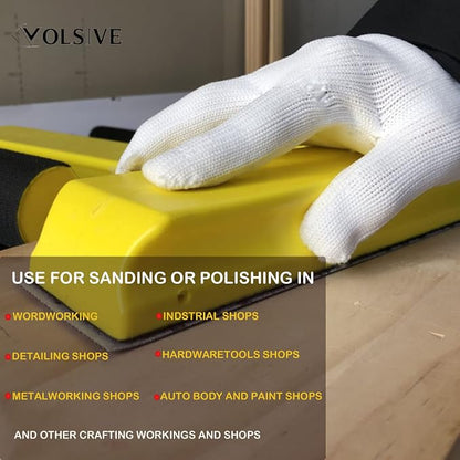 VOLSIVE Abrasive Sheet Roll Multi-Hole Sanding Roll Automotive Sandpaper Roll Clean Sand Sheet Roll for Woodworking, Auto Body Repair, 70 mm x 12 m - 180 Grit
