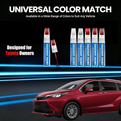 Ruby Flare Pearl(3T3) Touch Up Paint for Toyota 2-in-1 Car Scratch Repair Pen for Rock Chips, Door Scratches & Paint Nicks Exact Color Match Quick Dry DIY Fix for RAV4 Camry Corolla