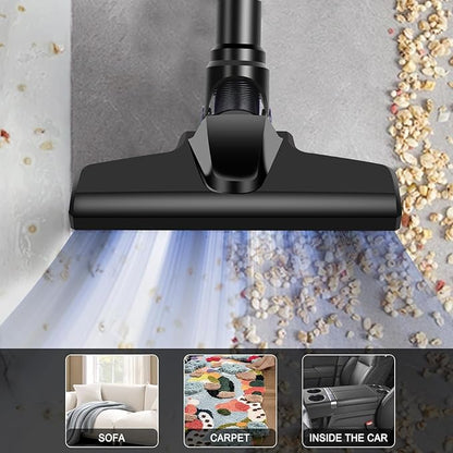 120W Cordless Vacuum Cleaner Compatible with Milwaukee 18V Battery (No Battery), Handheld Vacuum for Home, Boat, Workshop, Car, Pet Hair, Furniture, Tool Only