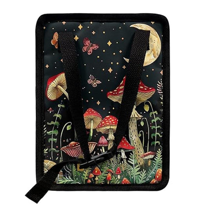 BIGCARJOB Mushroom Car Garbage Can Hanging Cute Trash Bag for Back Seat Auto Interior Storage Bags Car Trash Interior Accessories for Womens