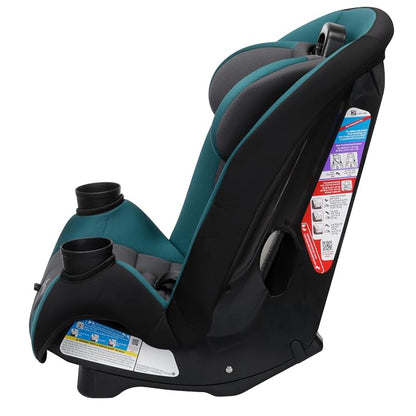 Safety 1st Ellaris 3-in-1 Convertible Car Seat, Slim Fit Design, Rear & Forward-Facing, 5-Position Headrest, Travel-Friendly with Machine-Washable Seat Pad, Peacock Blue