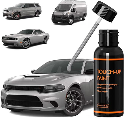 PDN Destroyer Gray/Ceramic Gray Touch Up Paint for Dodge, DIY Car Paint Scratch Repair Kit, Quick & Easy Fix Automotive Scratch Repair for Challenger/Durango/Charger/Journey/RAM Promaster