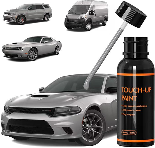 PDN Destroyer Gray/Ceramic Gray Touch Up Paint for Dodge, DIY Car Paint Scratch Repair Kit, Quick & Easy Fix Automotive Scratch Repair for Challenger/Durango/Charger/Journey/RAM Promaster