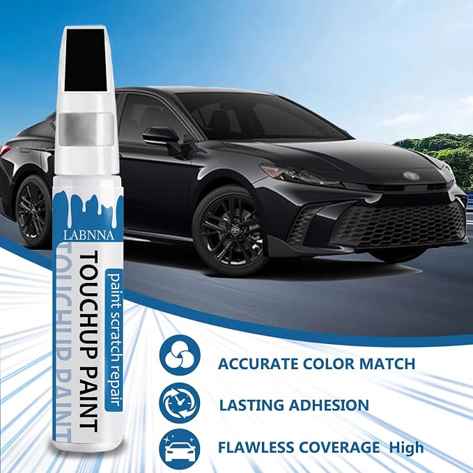 Predawn Grey Mica(1H1) Touch Up Paint for Toyota-Exact Match 2 in 1 touchup Paint Pen for Chips and Nicks Repair Car Paint Scratch Repair Kit