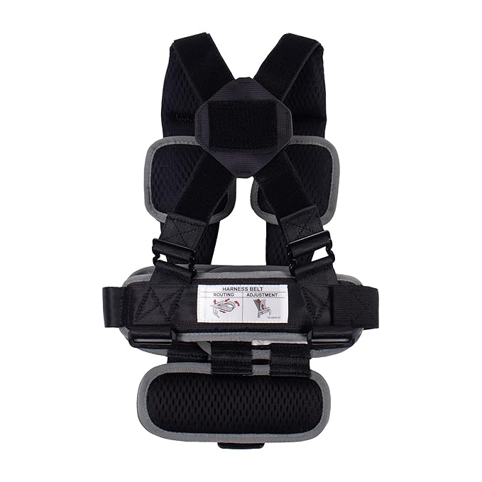 RideSafer Gen 5 - Extra Small (XS) Black, Lightweight, Compact, Portable Car Seat, 2+ years; 26.5–40 lb - Perfect for Travel and Everyday Child Safety