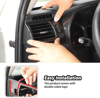 JeCar 31pcs Full Set Carbon Fiber Interior Trim Kit for 2010-2019 Toyota 4Runner Interior Accessories