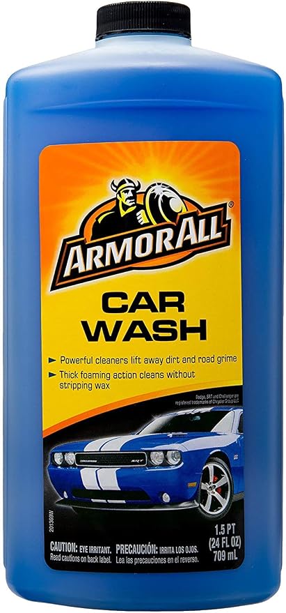 Armor All Car Wash Soap, Foaming Car Wash Supplies, 24 Fl OzCar Wash Soap, Foaming Car Wash Supplies, 24 Fl Oz, 2 Packs
