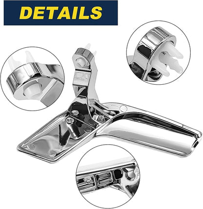 Front or Rear Right Passenger Interior Door Handle Repair Kit Compatible with Benz GLK250 X204 C280 GLK280 W204 C63 GLK300 C300 C250 GLK350 C230 Replace# 2047201271 2047202763