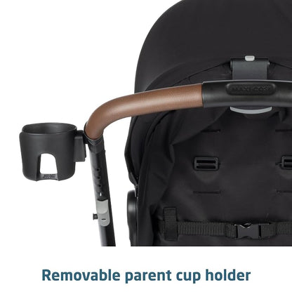 Maxi-Cosi Zelia 2 Luxe 5-in-1 Modular Travel System, New Hope Black