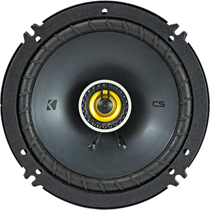 KICKER Speaker Package of 2 Items: CS Series Two 6.5" Coaxial Speakers 4-Ohm & Two 4"x6" Coaxial Speakers 4-Ohm - 1x 46CSC654, 1x 46CSC464