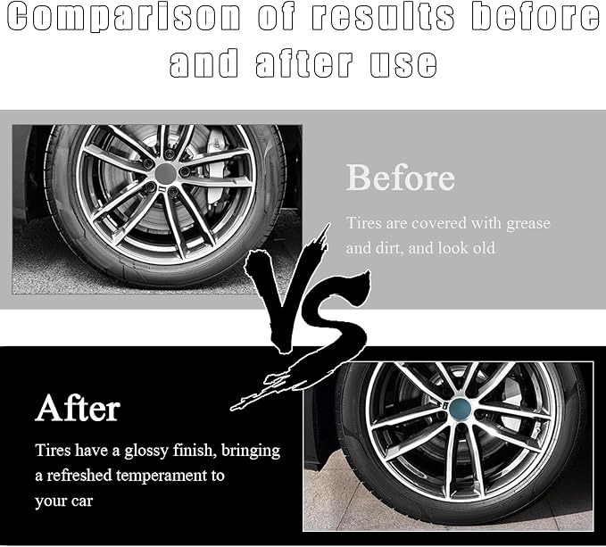 KVAEY 2 PCS Tire Dressing Applicator Pads, Reusable Hex Grip Tire Shine Applicator Polishing Sponge Pads, Wheel Tire Shine Detailing Foam for Most Vehicles, Car Accessories (Blue, 4.33")