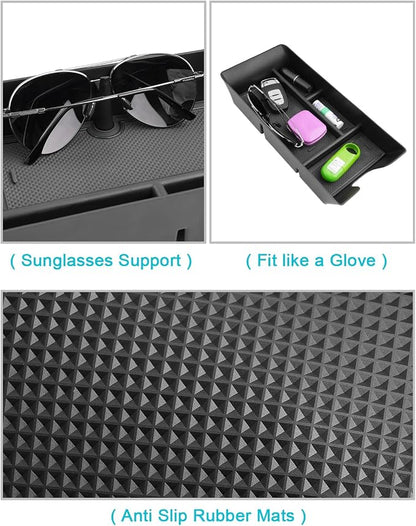 CDEFG for 2025 2026 Camry Center Console Organizer Accessory Tray for 2025 2026 Toyota Camry XSE XLE SE LE Accessories Middle Console Organizer Armrest Tray Storage Box