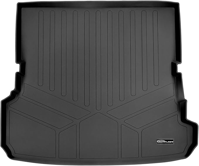 MAXLINER All Weather Custom Fit Cargo Trunk Liner Floor Mat Behind 2nd Row Compatible with 2017-2025 Audi Q7 / SQ7