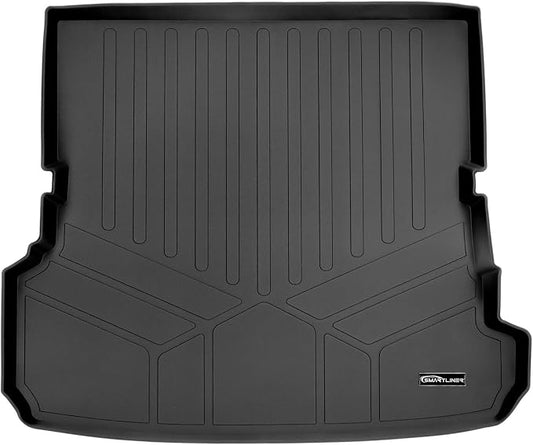 MAXLINER All Weather Custom Fit Cargo Trunk Liner Floor Mat Behind 2nd Row Compatible with 2017-2025 Audi Q7 / SQ7
