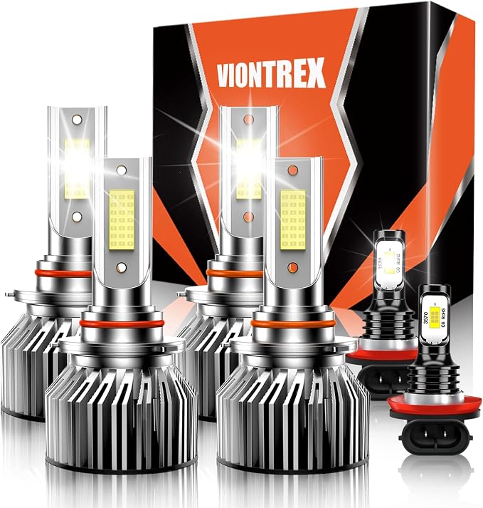 Fog Lights Bulbs Combo Pack Fit For Toyota Corolla 2009 2010 2011 2012 2013 Driving Light,Car Lamp Bulb Kit,Plug and Play IP68 Pack of 6