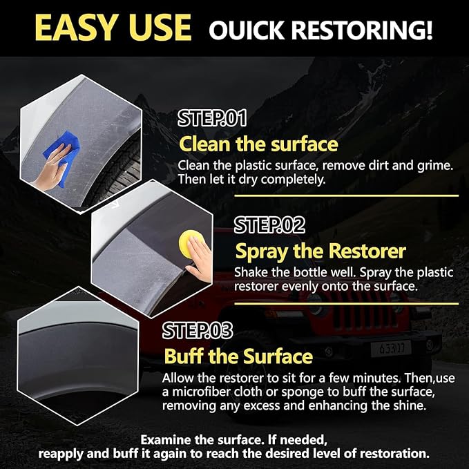 Tire Shine Paste | The Perfect Shine | Durable and User Friendly Tire Dressing | Long Lasting UV Protection for Black Tires, Wheels, & Rubber | 5.29 Oz Kit with Sponge