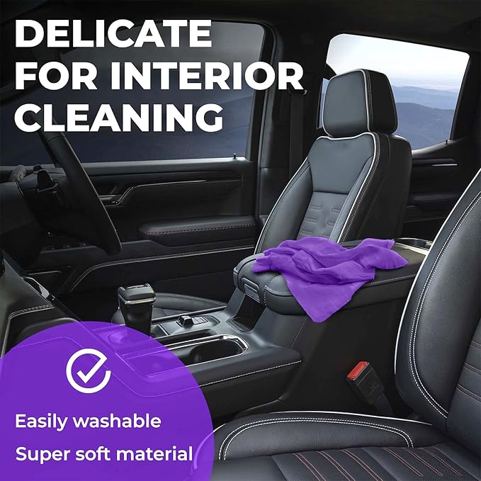 Premium XL Shammy Towel for Car - 34”x25” - Super Absorbent Chamois Cloth - Spots & Scratch-Free - Reusable Car Drying Towel