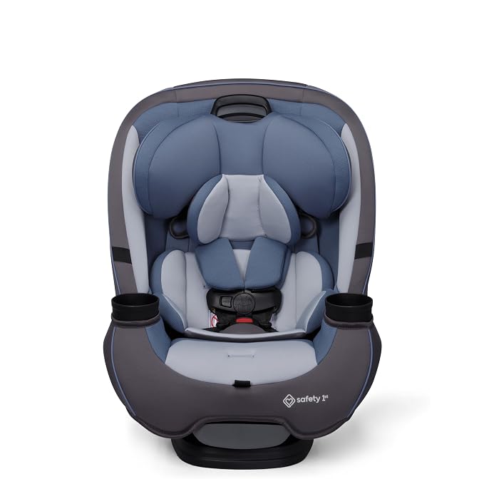 Safety 1st Grow and Go All-in-One Convertible Car Seat, Rear Facing, 5-40 lbs, Forward Facing (30–65 lbs), High Back Booster Seat 40-100 pounds, Alaskan Blue