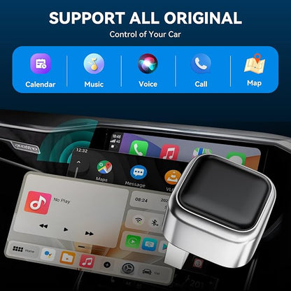 KUKIHO Wireless Android Auto Adapter 2.0– Fast & Stable Connection, 2024 New Mode