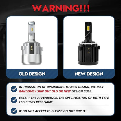 LED Headlight Bulbs 90W 9000LM 6000K Fit for 2012-2018 Volkswagen Passat Golf Tiguan Golf GTI Touran Headlamp DRL Lights Plug and Play Easy Installation Low Beam Driving Lights Fog lights