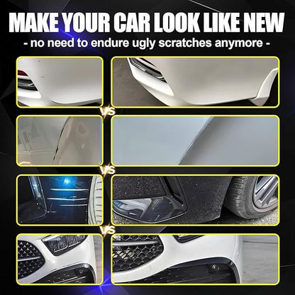 KIKIMO for Mercedes-Benz Touch Up Paint(Obsidian Black Metallic(197/9197)), Car Paint Repair Kit for Mercedes-Benz, 2 In 1 Scratches Repair with Pen Tip and Brush, Color-Matched for Quick & Easy Fix