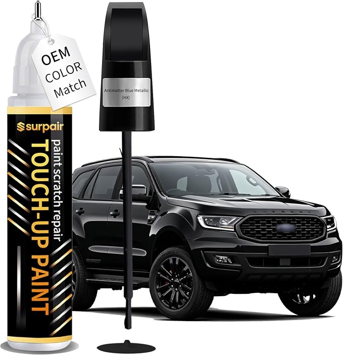 Shadow Black G1 Touch up Paint for Ford OEM Color Match Car Scratch Repair Kit for Nicks & Chips Scratches Quick & Easy Paint Fix 2-In-1 Car Scratch Remover Pen