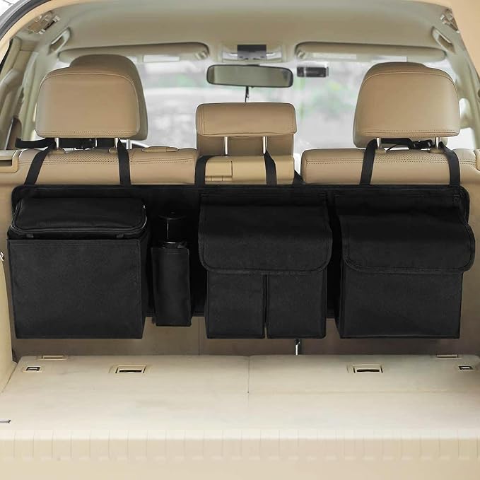 Car Trunk Organizer and Storage, Backseat Hanging Organizer (Extra Large)