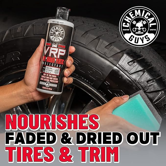 Chemical Guys Complete Wheel, Rim and Tire Care Kit, Foaming Cleaner, Tire Dressing, Wheel Sealant, Detailing Brushes, Microfiber Towels for Cars, Trucks and SUVs, 10-Piece Set