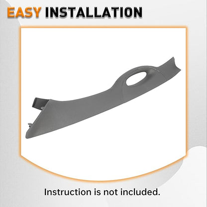 ECOTRIC A Pillar Grab Handle Driver Side Compatible with 2004-2008 Ford F150 F-150 Replacement for 4L3Z-1503599-AAB (Grey)