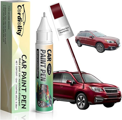 H2Q Venetian Red Pearl Touch Up Paint for Subaru, Color Accurate Car Paint Scratch Repair Pen, Quick & Easy Fix Automotive Chips and Nicks