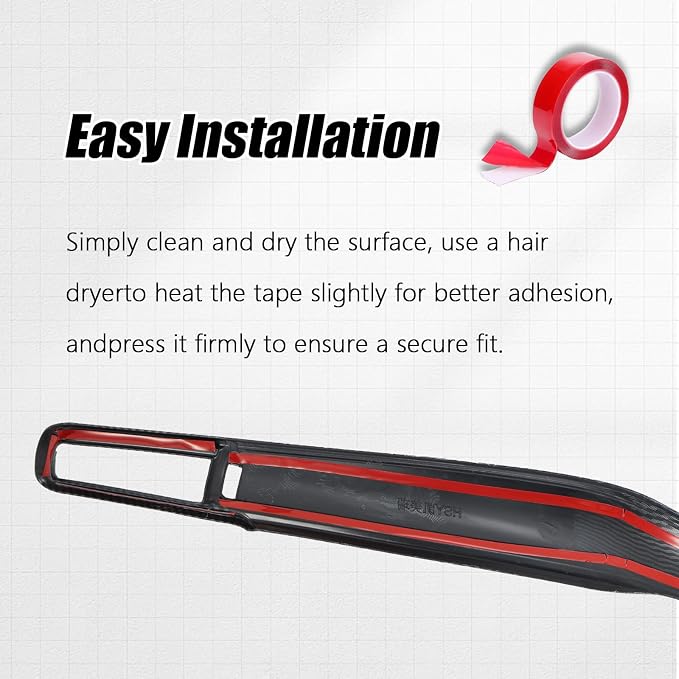 Interior Trim Kit for Toyota Camry 2018-2024 Carbon Fiber