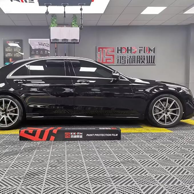 HOHOFILM TPU PPF Hydrophobic Clear Paint Protection Film Self Healing Car Clear Glossy Wrap Film (X10 LUX, 60" x20ft)
