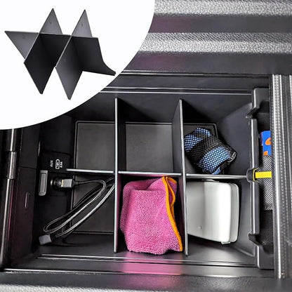RUNROAD Center Console Organizer for Honda Pilot (2016-2022)/ Ridgeline (2017-2023)/ Passport (2019-2023) Accessories, Armrest Box Insert Dividers