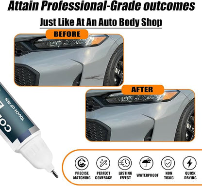 Urban Gray Pearl(NH-912P) Touch Up Paint Compatible with Honda, Car Paint Pen Scratch Repair Two-In-One Touch Up Paint, Premium Car Scratch Remover for Deep Scratches