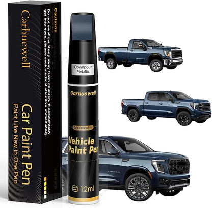 Touch Up Paint for GMC Downpour Metallic(GXP/WA136H) Car Touch Up paint Genuine Exact Color Code Compatible With GMC Vehicle