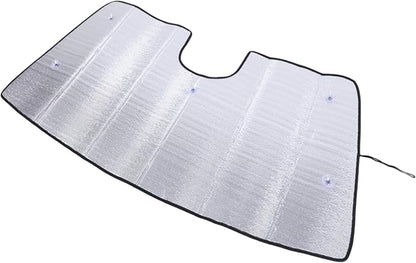 Windshield Sun Shade Compatible with Mercedes-Benz S-Class 2021-2025 Foldable Front Windshield Sunshade Protector, Block UV Rays Keep Your Car Cooler