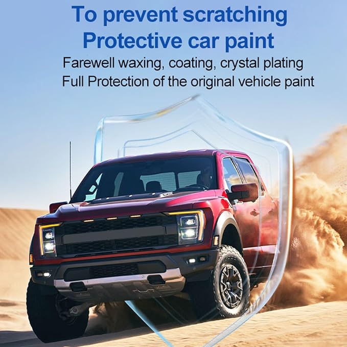 for Ford F-150 2022-2026 TPU PPF Paint Protective Film Custom Fit Clear Coating Paint Protection Film, Scratch Resistant & Self Healing Armor Shield Guard Finishing Accessories for Headlight