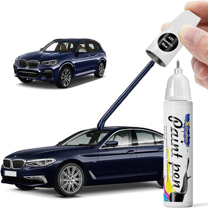 A35 Monaco Blue Touch Up Paint Compatible with BMW, DIY Car Paint Scratch Repair, Quick & Easy Fix Automotive Scratch Repair for X3/X5/X6/1/3/5/6/7 Series/M3/M5/M6/Z4