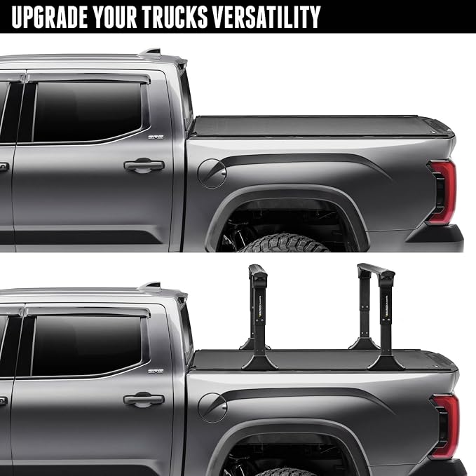 RealTruck BAK Revolver X4ts Hard Rolling Truck Bed Tonneau Cover | 80121RK | Fits 2014-2019 Chevy/GMC Silverado/Sierra, 19' LTD/Lgcy 6' 7" Bed (80.4")