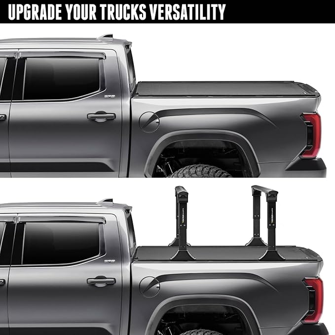 RealTruck BAK Revolver X4ts Hard Rolling Truck Bed Tonneau Cover | 80427RK | Fits 2016-2023 Toyota Tacoma (w/Track System) 6' 2" Bed (97.6")