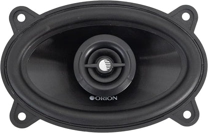 ORION Cobalt Series CB462 4x6” 2-Way Coaxial Car Speakers, 160W, 4 Ohms, Full Range, Enhanced Bass, Polypropylene Cone & Butyl Rubber Surround, Easy Install (Pair)