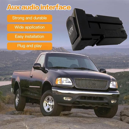 8619002010 Aux Port Auxiliary Input Jack Stereo Adapter Assembly for 2009-10 Rav4 (US Built Models)