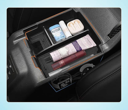 GZSH 2 PCS Trunk Organizers for 2025 2026 Ford Bronco 4 Doors Automatic Transmission ONLY with Center Console Organizer, Door Handle Storage Not for manual transmission (Not for Sport & 2Door)