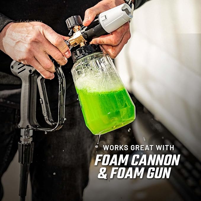 Hybrid Ceramic Off-Road Wash - Extra Thick Super Concentrated Cleaning Solution for Dirt Bike, UTV, Side x Side, Truck, Offroad Car Wash Soap Shampoo Works With Foam Cannon, Foam Gun, Sprayers,